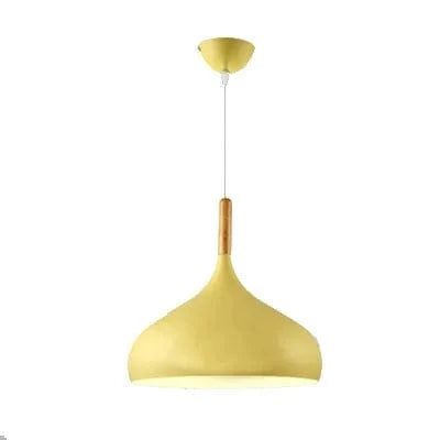 Gul Dansk design taklampa