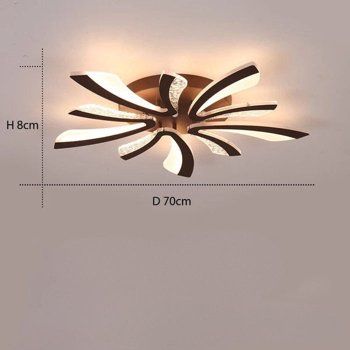 Svart Design taklampa plafond